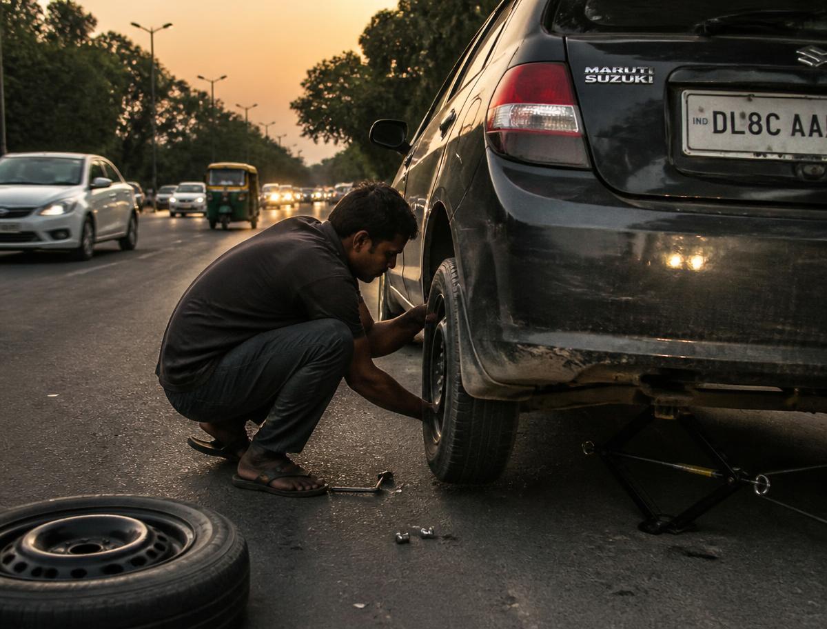 Stepney / Spare Wheel Assistance